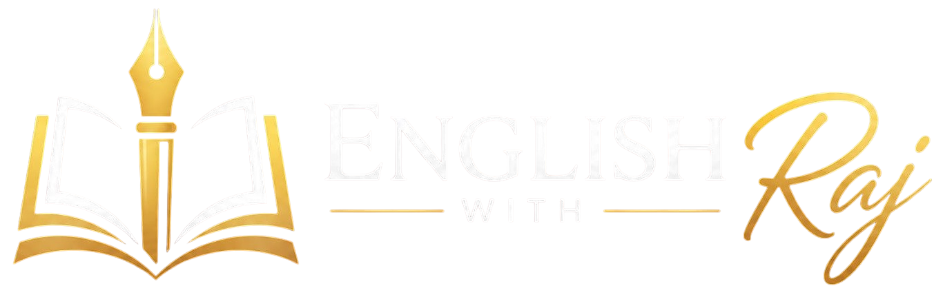 English With Raj Logo